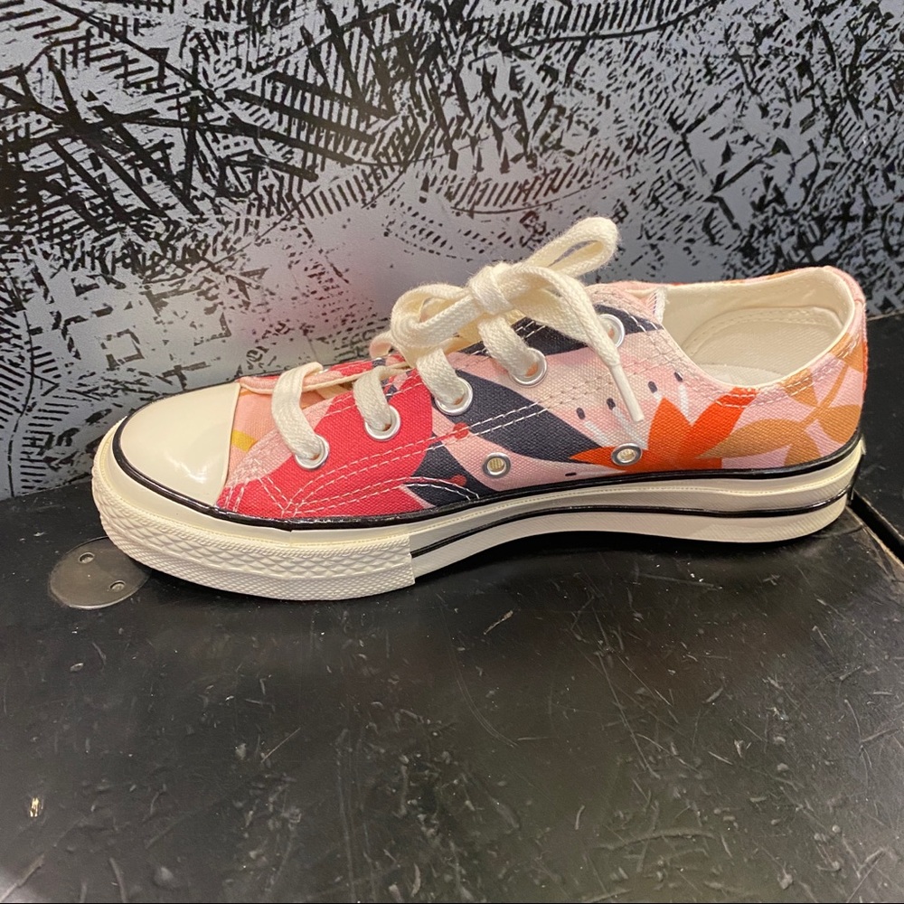 NWT Converse Chuck 70 Orange Vintage Floral - Picture 3 of 6